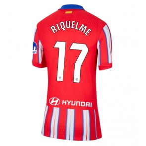 Atletico Madrid Rodrigo Riquelme #17 Hemmatröja Kvinnor 2024-25 Kortärmad